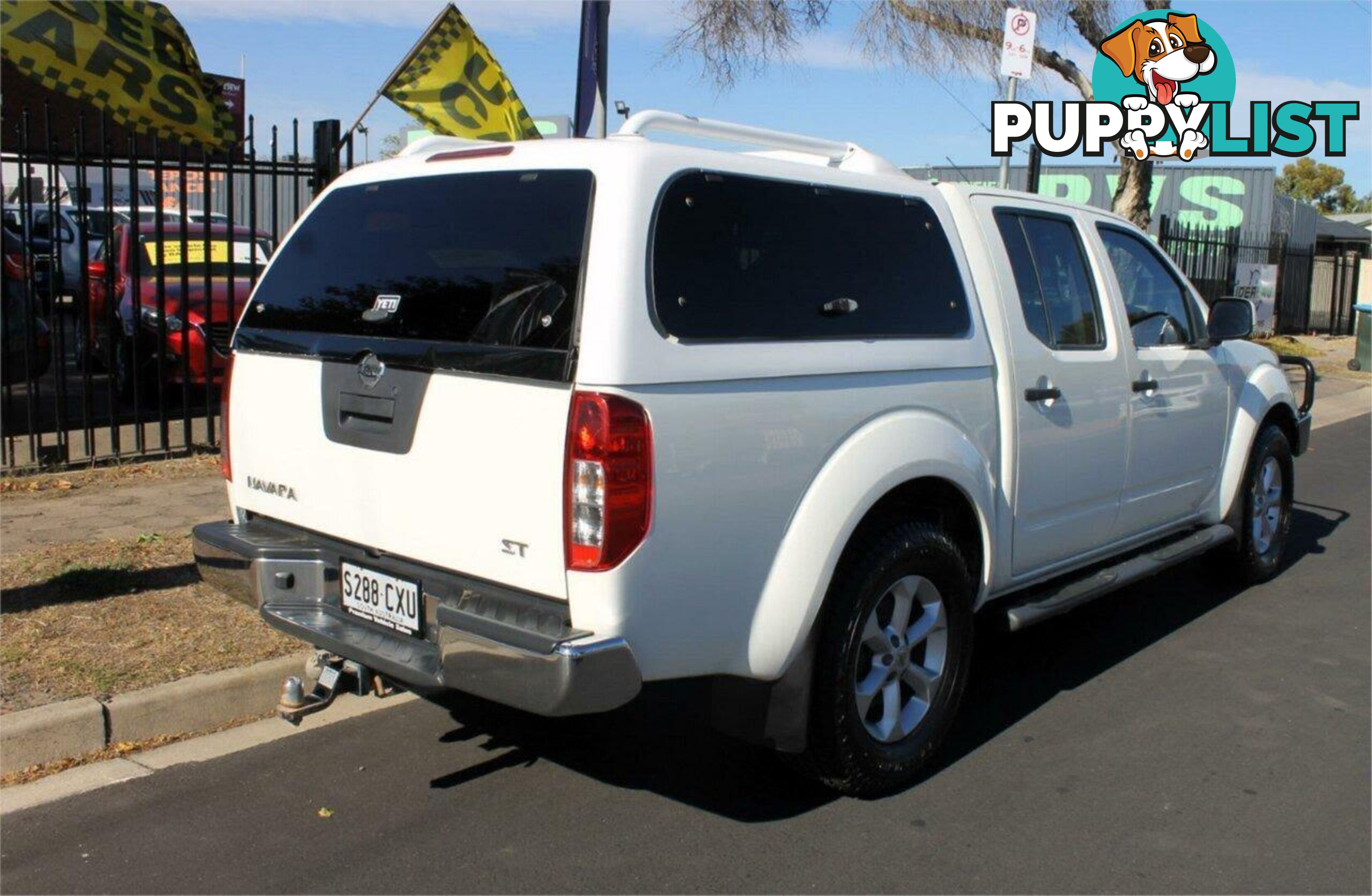 2013 NISSAN NAVARA ST (4X4) D40 MY12 UTE TRAY, 4 DOORS, 5 SEATS