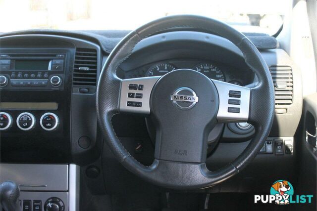 2013 NISSAN NAVARA ST (4X4) D40 MY12 UTE TRAY, 4 DOORS, 5 SEATS