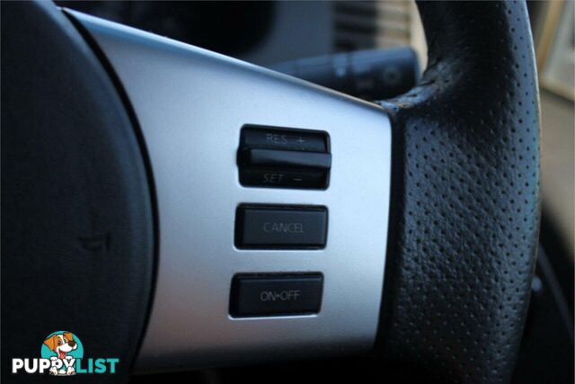2013 NISSAN NAVARA ST (4X4) D40 MY12 UTE TRAY, 4 DOORS, 5 SEATS