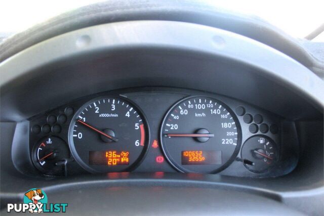 2013 NISSAN NAVARA ST (4X4) D40 MY12 UTE TRAY, 4 DOORS, 5 SEATS