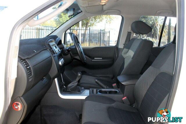 2013 NISSAN NAVARA ST (4X4) D40 MY12 UTE TRAY, 4 DOORS, 5 SEATS