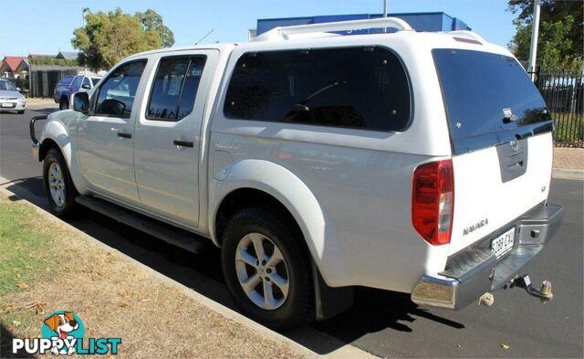 2013 NISSAN NAVARA ST (4X4) D40 MY12 UTE TRAY, 4 DOORS, 5 SEATS