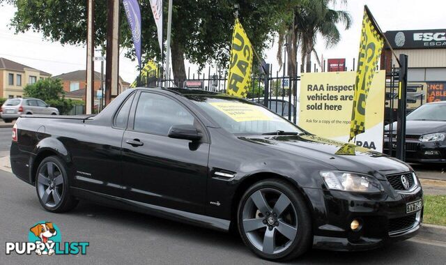 2012 HOLDEN COMMODORE SV6 THUNDER VE II MY12 UTE TRAY, 2 DOORS, 2 SEATS