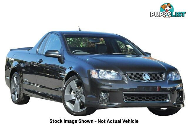 2012 HOLDEN COMMODORE SV6 THUNDER VE II MY12 UTE TRAY, 2 DOORS, 2 SEATS