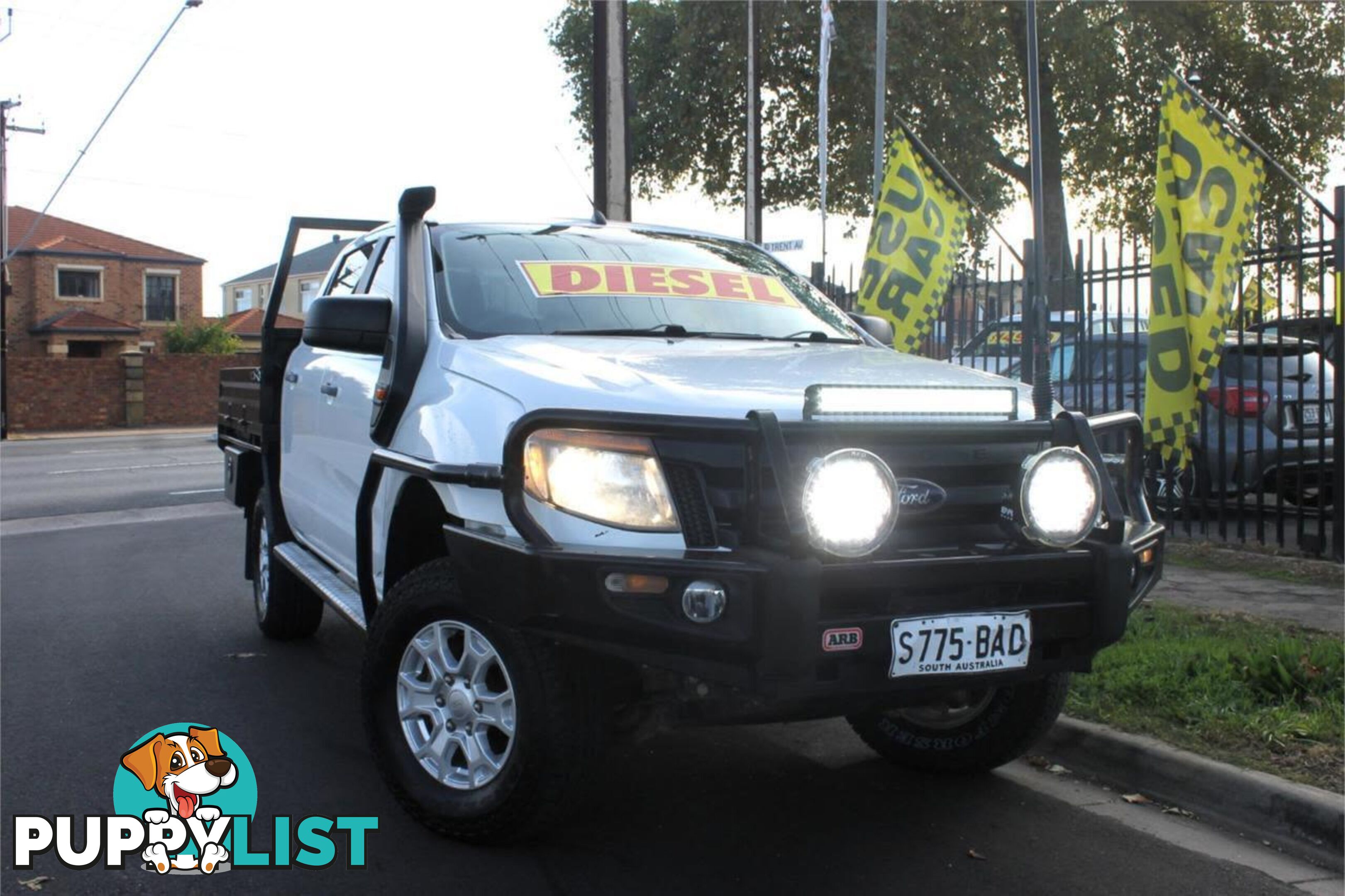 2013 FORD RANGER XL 3.2 (4X4) PX UTE TRAY, 4 DOORS, 5 SEATS