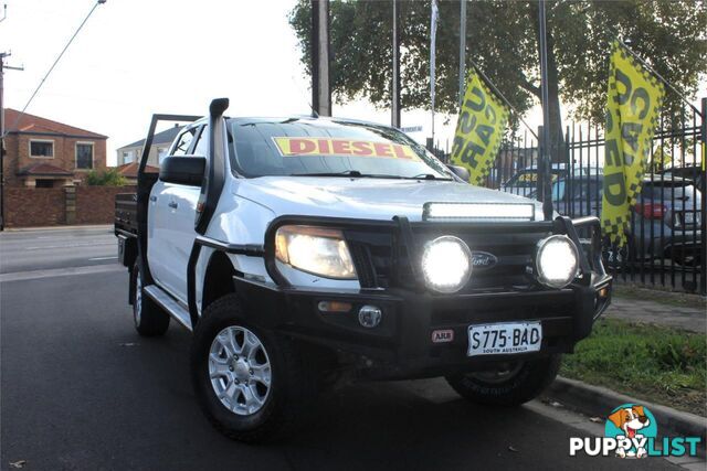 2013 FORD RANGER XL 3.2 (4X4) PX UTE TRAY, 4 DOORS, 5 SEATS