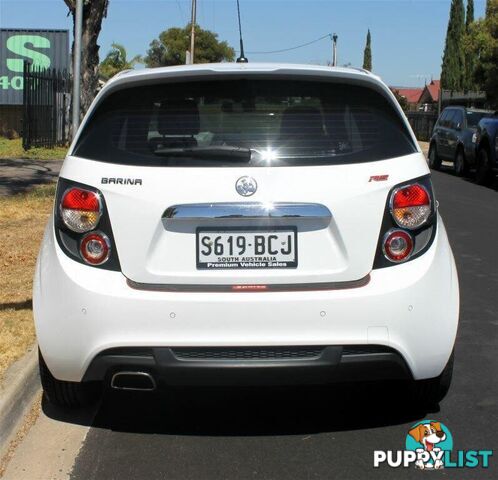 2014 HOLDEN BARINA RS TM MY15 HATCH, 5 DOORS, 5 SEATS