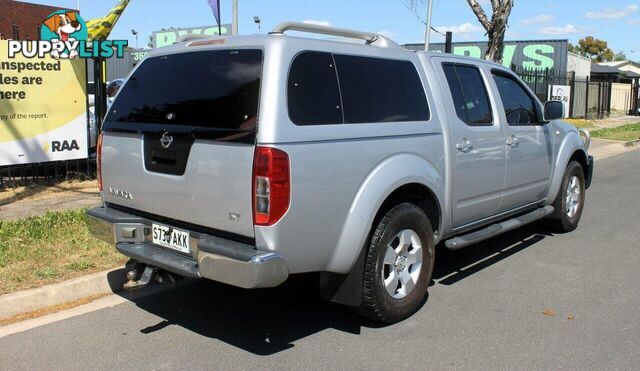 2010 NISSAN NAVARA ST (4X4) D40 UTE TRAY, 4 DOORS, 5 SEATS