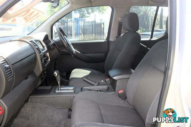 2010 NISSAN NAVARA ST (4X4) D40 UTE TRAY, 4 DOORS, 5 SEATS