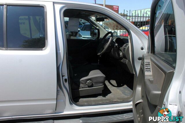 2010 NISSAN NAVARA ST (4X4) D40 UTE TRAY, 4 DOORS, 5 SEATS