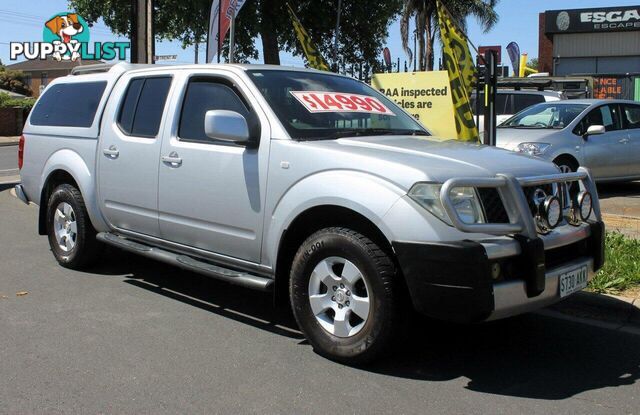 2010 NISSAN NAVARA ST (4X4) D40 UTE TRAY, 4 DOORS, 5 SEATS