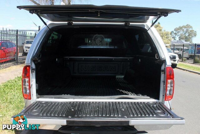 2010 NISSAN NAVARA ST (4X4) D40 UTE TRAY, 4 DOORS, 5 SEATS