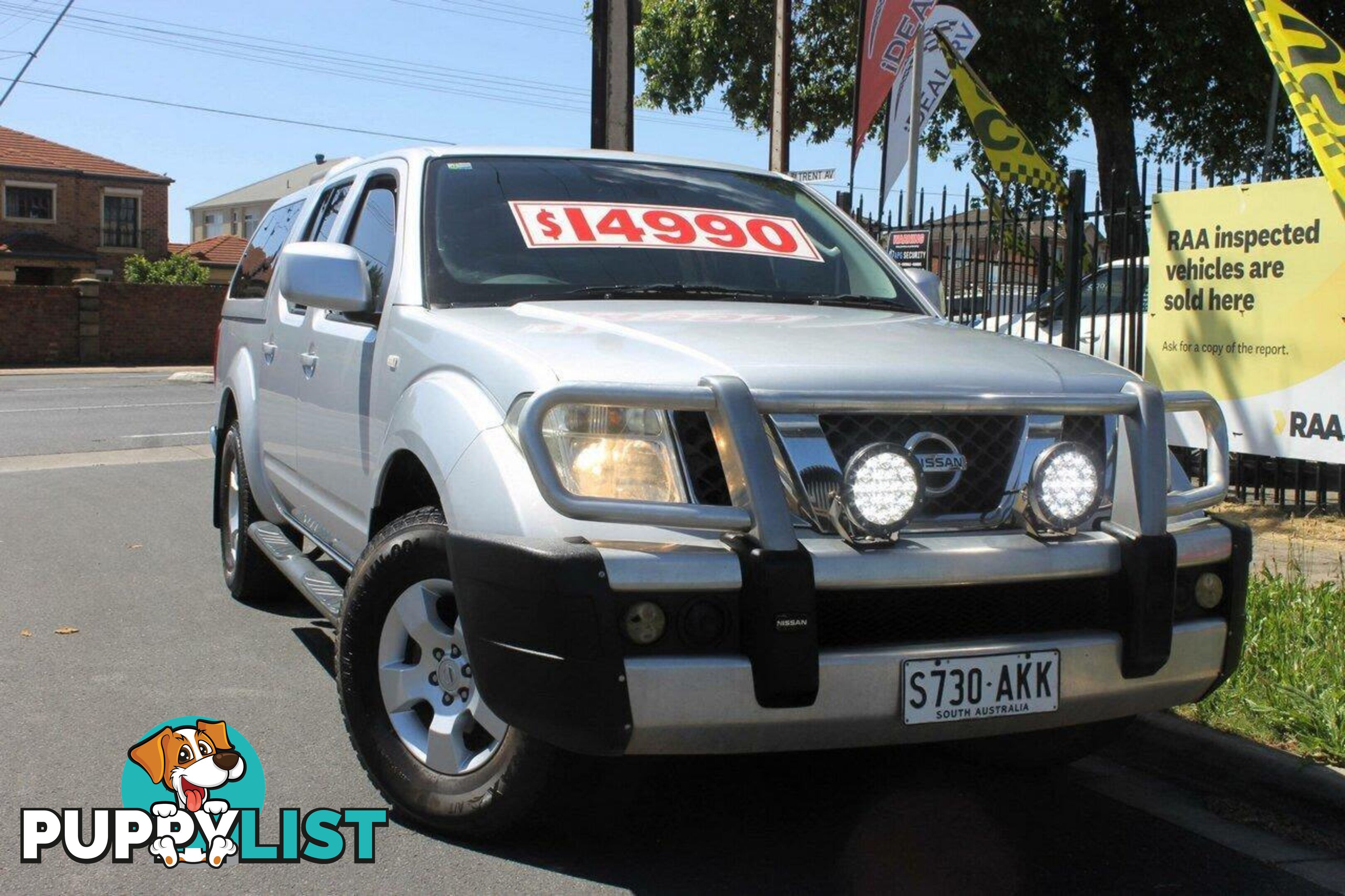 2010 NISSAN NAVARA ST (4X4) D40 UTE TRAY, 4 DOORS, 5 SEATS