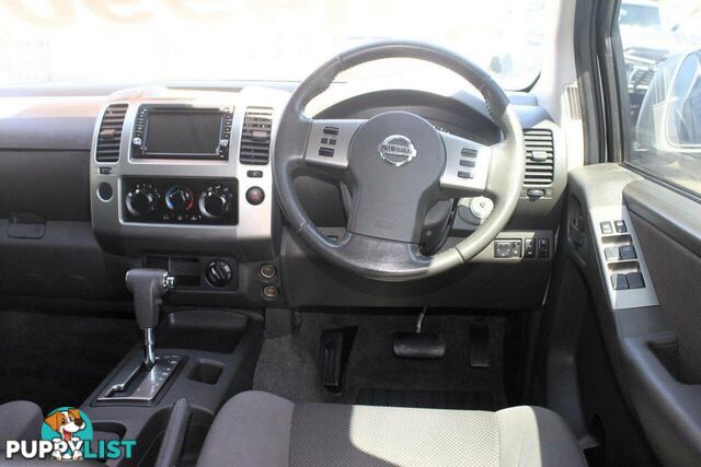 2010 NISSAN NAVARA ST (4X4) D40 UTE TRAY, 4 DOORS, 5 SEATS