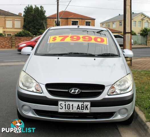 2009 HYUNDAI GETZ S TB MY09 HATCH, 3 DOORS, 5 SEATS