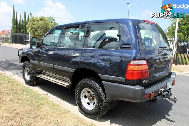 2000 TOYOTA LANDCRUISER GXL (4X4) HZJ105R SUV, 4 DOORS, 8 SEATS