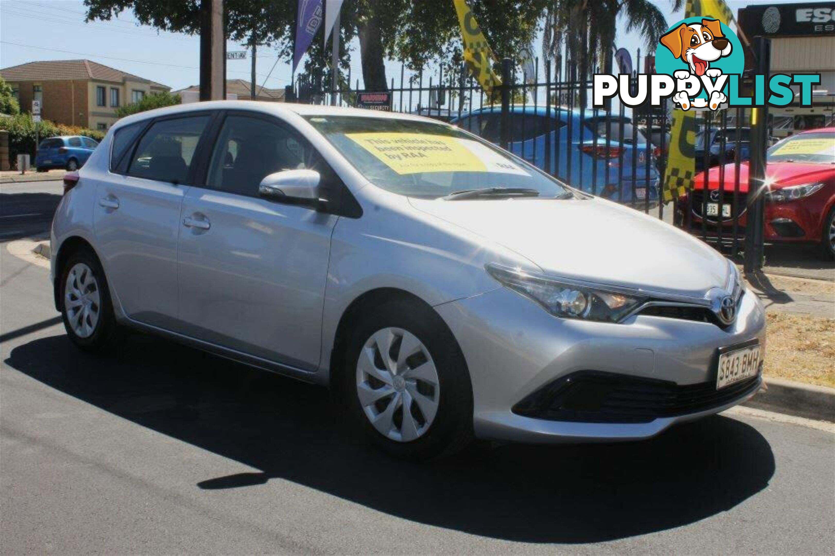 2016 TOYOTA COROLLA ASCENT ZRE172R SEDAN, 4 DOORS, 5 SEATS