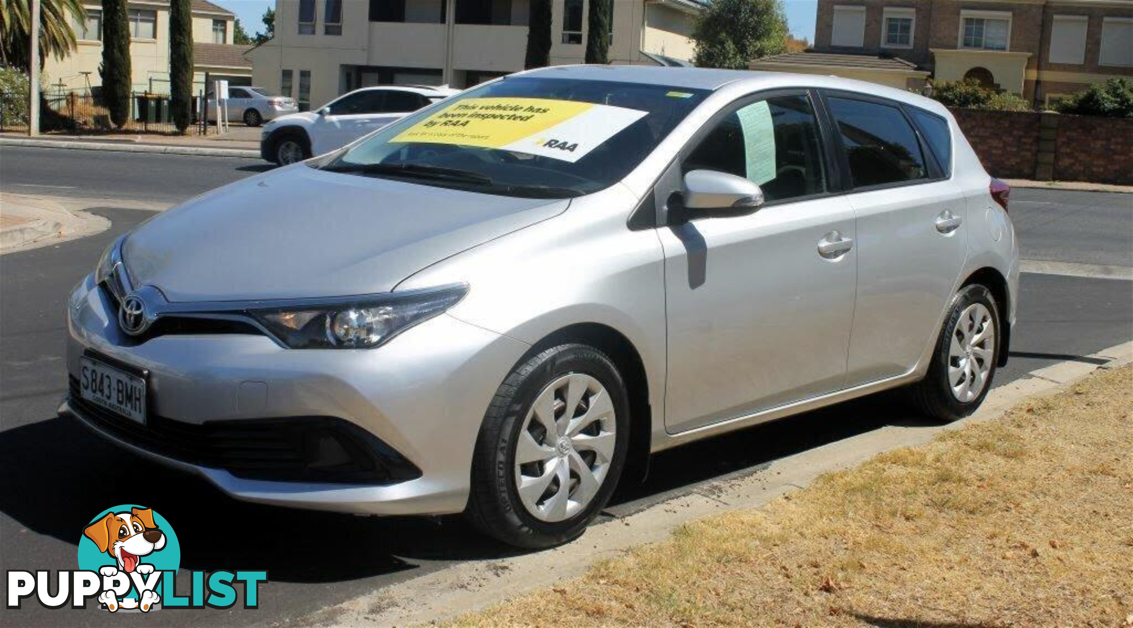 2016 TOYOTA COROLLA ASCENT ZRE172R SEDAN, 4 DOORS, 5 SEATS