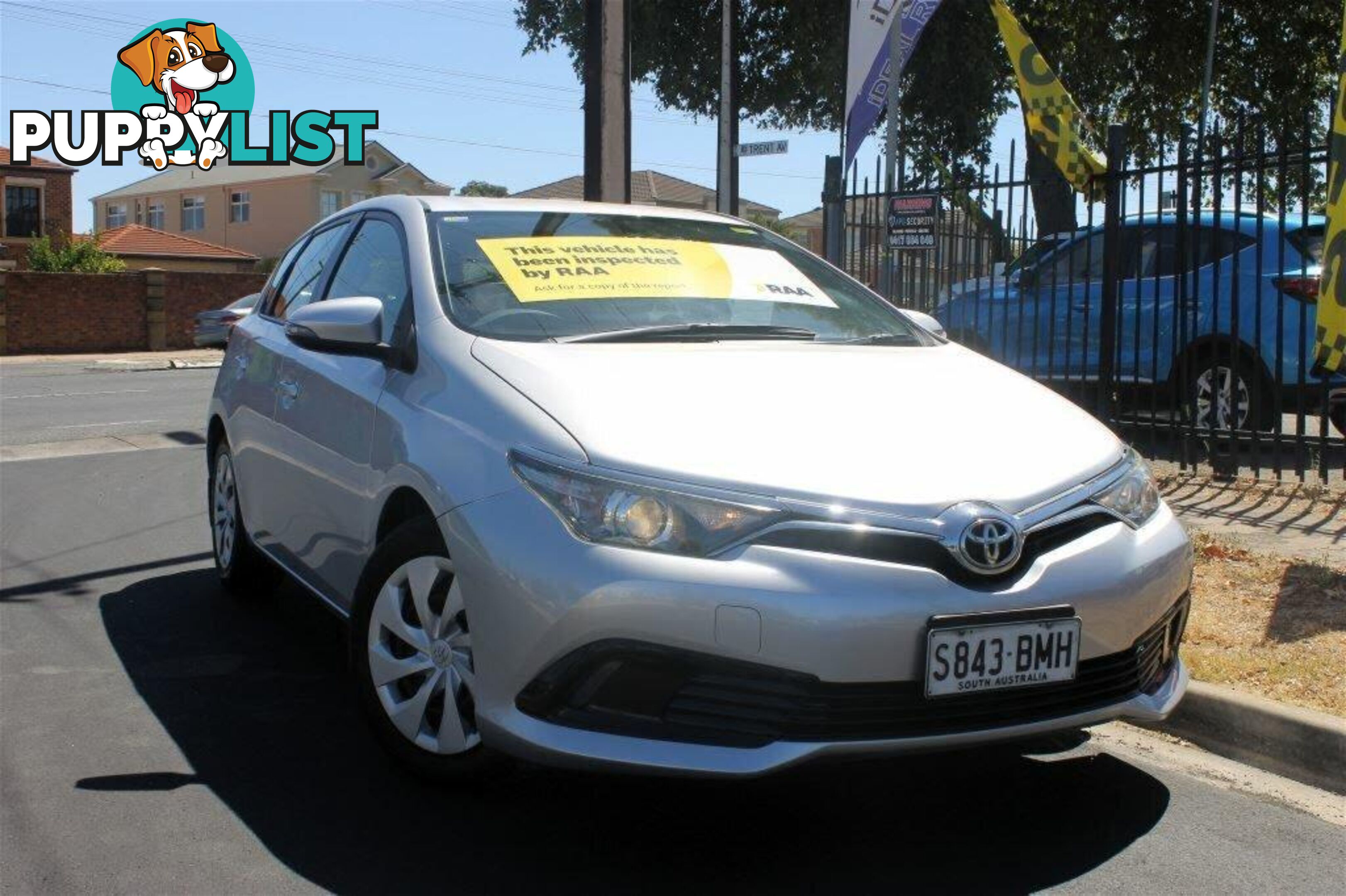 2016 TOYOTA COROLLA ASCENT ZRE172R SEDAN, 4 DOORS, 5 SEATS