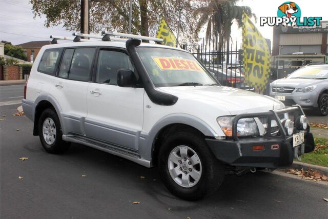 2005 MITSUBISHI PAJERO GLS LWB (4X4) NP SUV, 4 DOORS, 7 SEATS