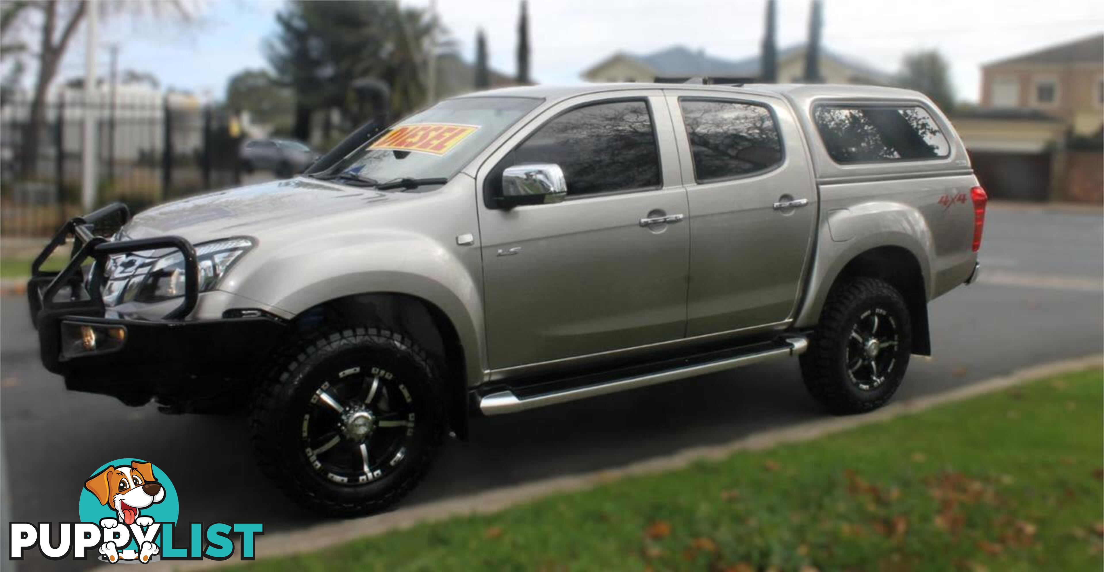 2014 ISUZU D-MAX LS-TERRAIN HI-RIDE (4X4) TF MY14 UTE TRAY, 4 DOORS, 5 SEATS