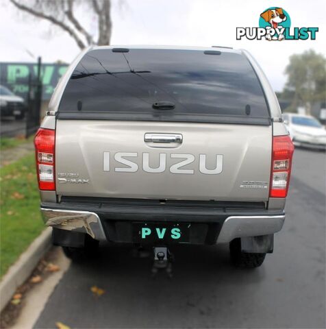 2014 ISUZU D-MAX LS-TERRAIN HI-RIDE (4X4) TF MY14 UTE TRAY, 4 DOORS, 5 SEATS
