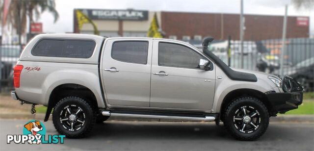 2014 ISUZU D-MAX LS-TERRAIN HI-RIDE (4X4) TF MY14 UTE TRAY, 4 DOORS, 5 SEATS