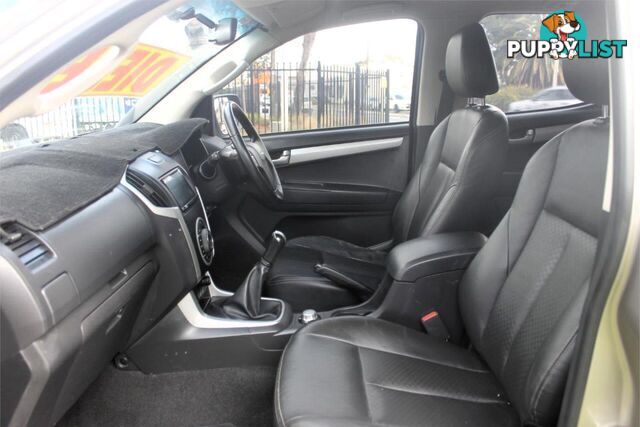 2014 ISUZU D-MAX LS-TERRAIN HI-RIDE (4X4) TF MY14 UTE TRAY, 4 DOORS, 5 SEATS