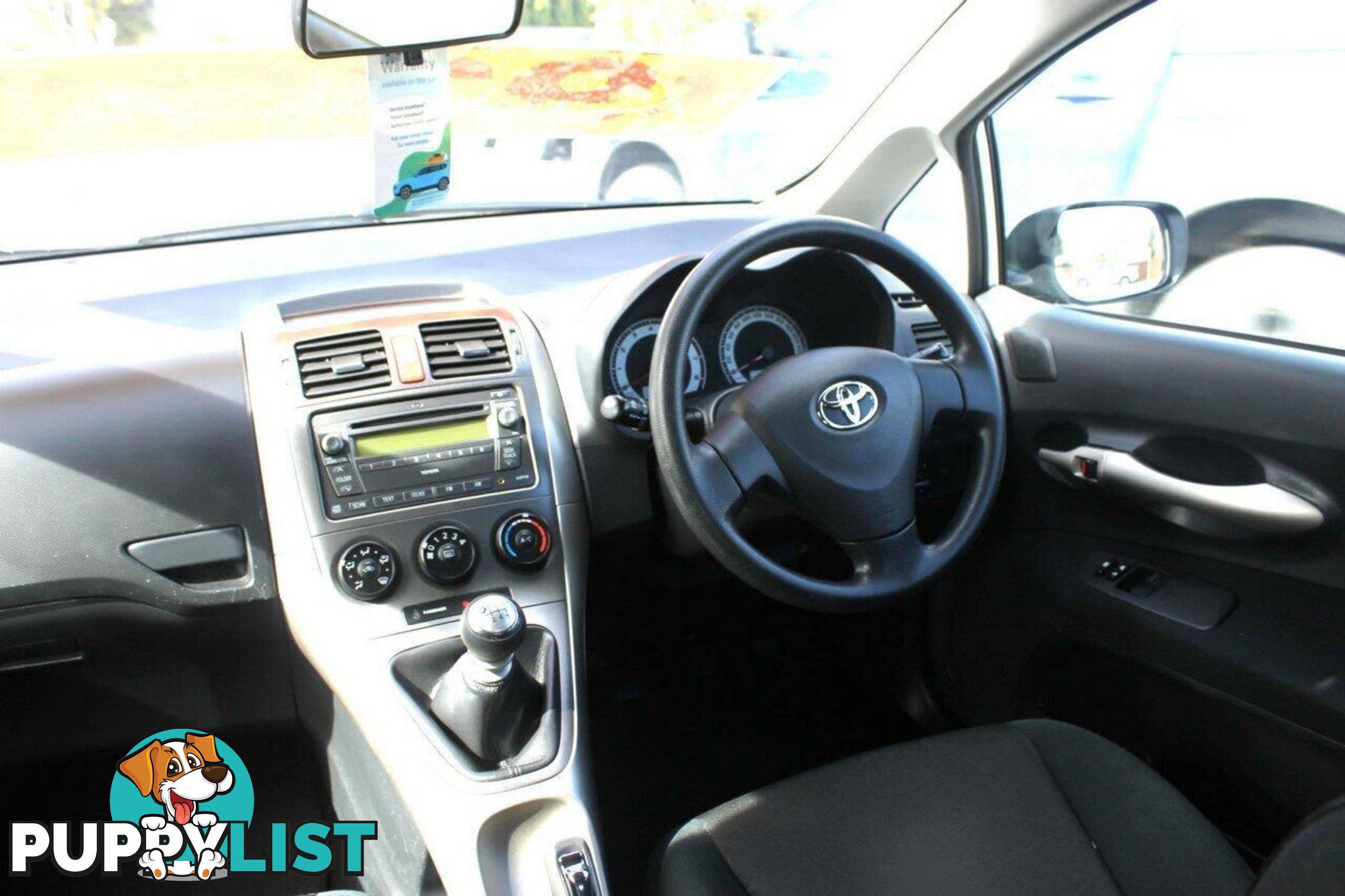 2007 TOYOTA COROLLA CONQUEST ZRE152R HATCH, 5 DOORS, 5 SEATS