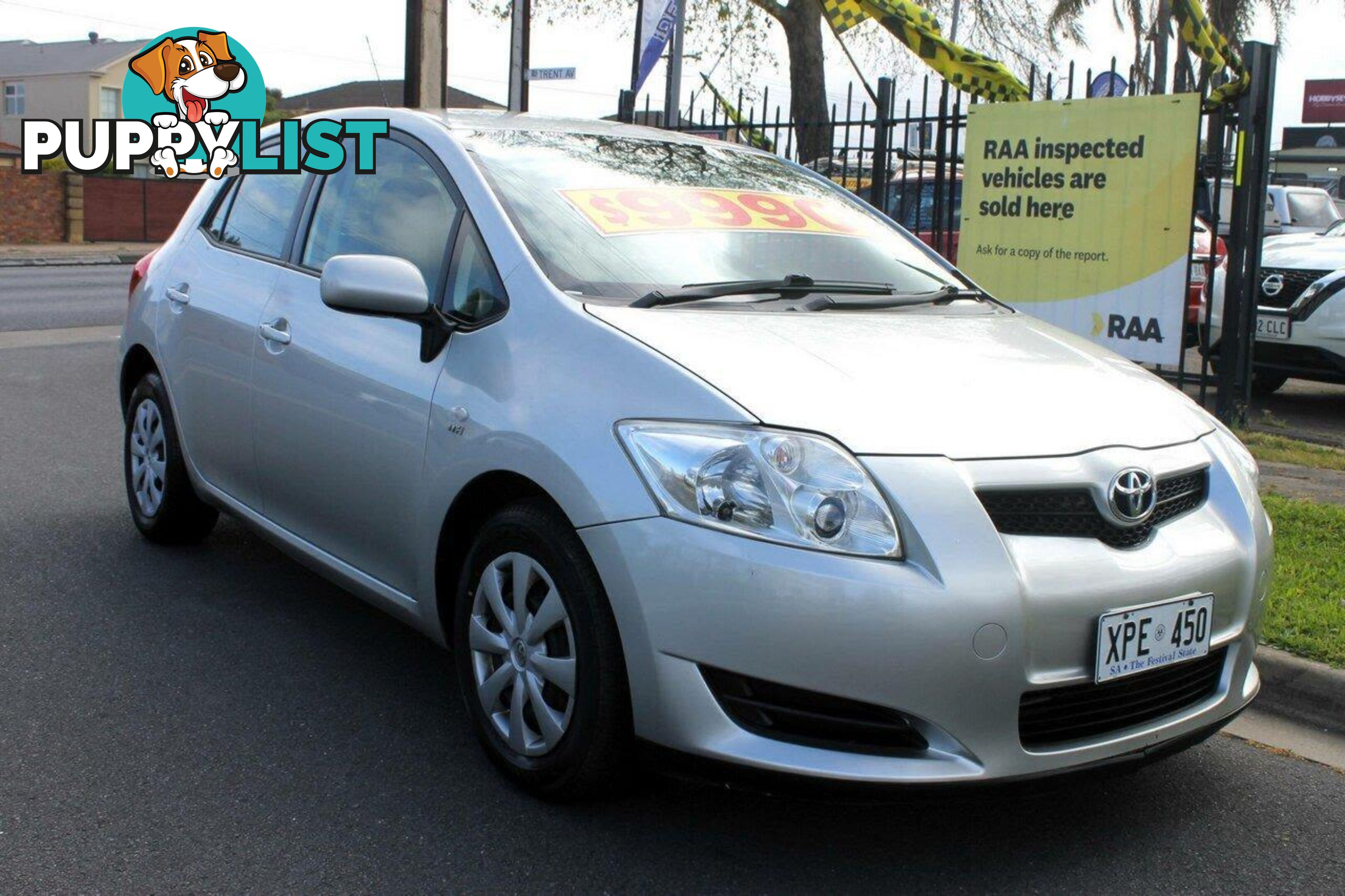 2007 TOYOTA COROLLA CONQUEST ZRE152R HATCH, 5 DOORS, 5 SEATS