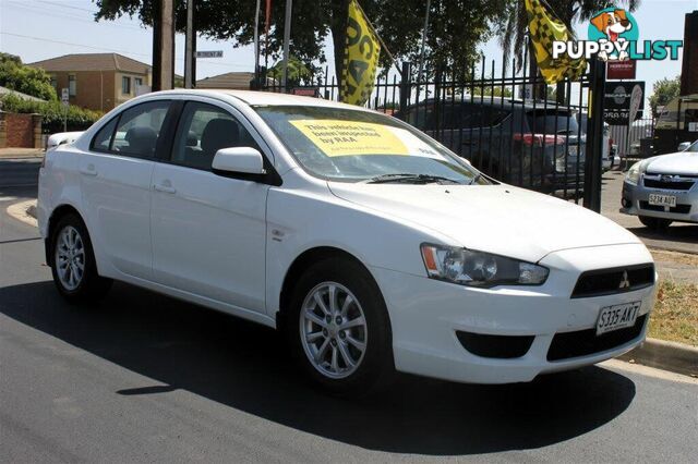 2011 MITSUBISHI LANCER SX CJ MY11 SEDAN, 4 DOORS, 5 SEATS