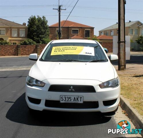 2011 MITSUBISHI LANCER SX CJ MY11 SEDAN, 4 DOORS, 5 SEATS