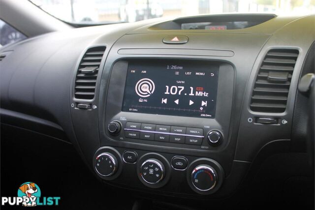 2017 KIA CERATO SPORT YD MY17 SEDAN, 4 DOORS, 5 SEATS
