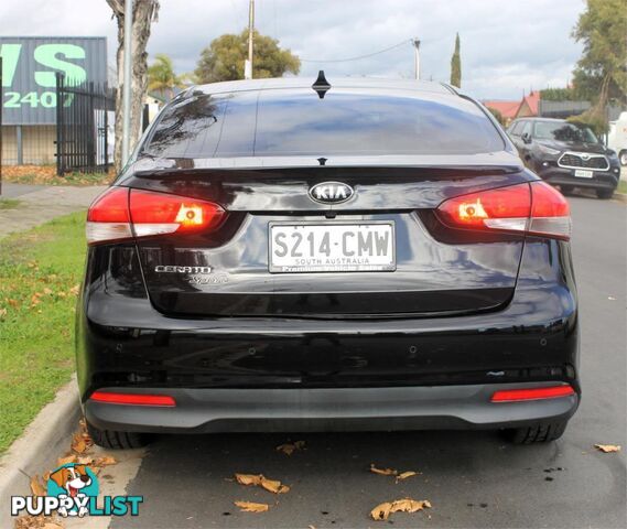 2017 KIA CERATO SPORT YD MY17 SEDAN, 4 DOORS, 5 SEATS