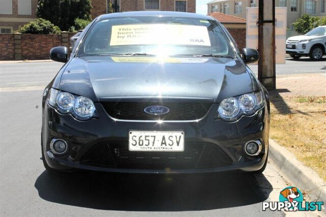 2010 FORD FALCON XR6 FG UPGRADE SEDAN, 4 DOORS, 5 SEATS