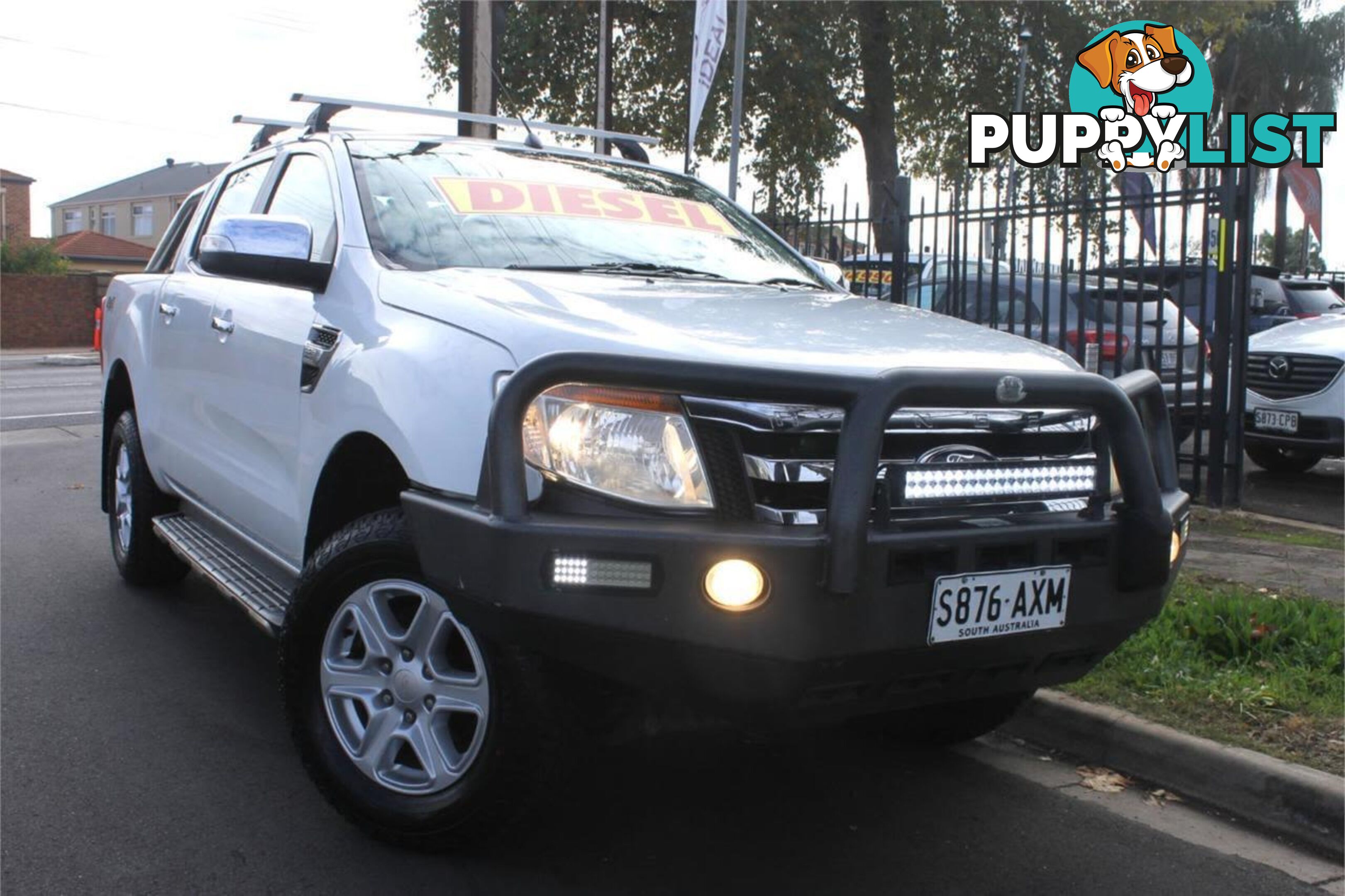 2013 FORD RANGER XLT 3.2 (4X4) PX UTE TRAY, 4 DOORS, 5 SEATS