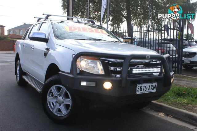 2013 FORD RANGER XLT 3.2 (4X4) PX UTE TRAY, 4 DOORS, 5 SEATS