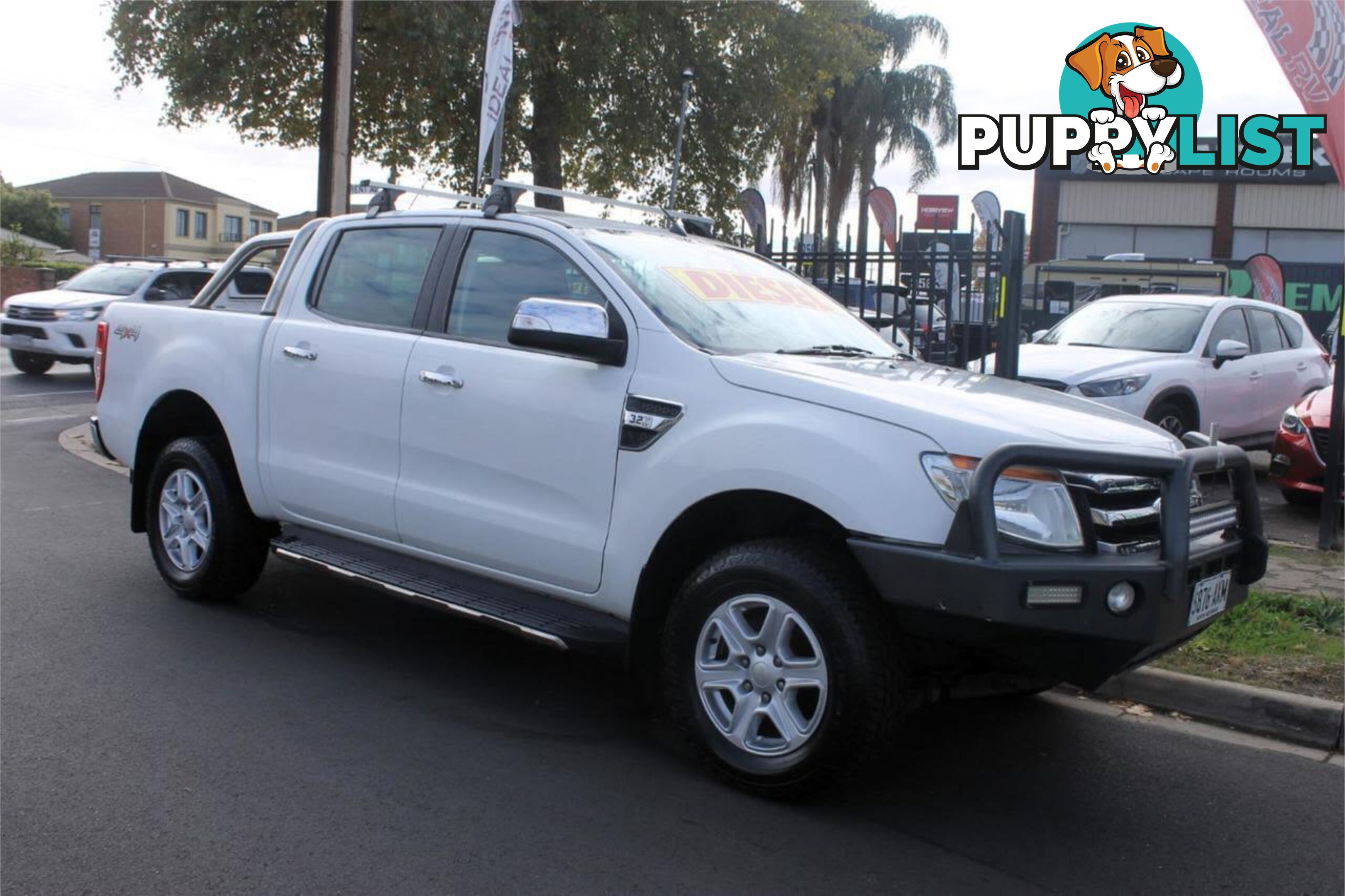 2013 FORD RANGER XLT 3.2 (4X4) PX UTE TRAY, 4 DOORS, 5 SEATS