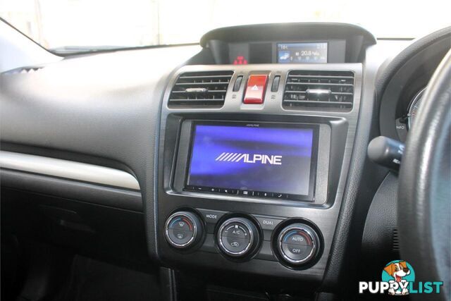 2012 SUBARU XV 2.0I-L  SUV, 4 DOORS, 5 SEATS