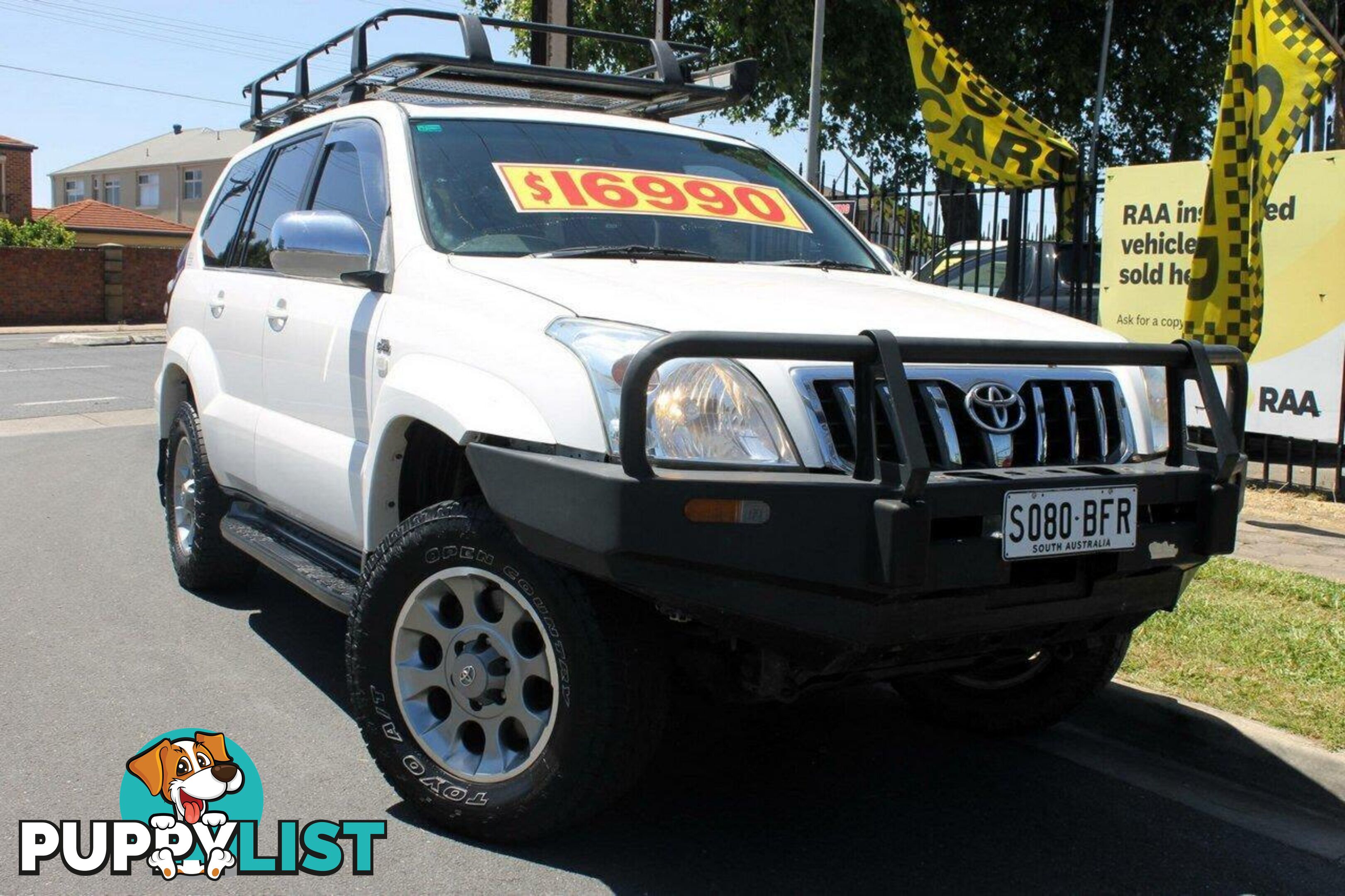 2006 TOYOTA LANDCRUISER PRADO GX (4X4) KDJ120R MY07 SUV, 4 DOORS, 8 SEATS