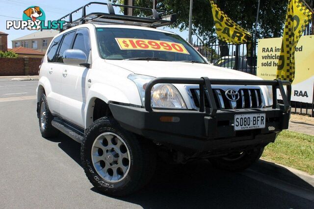 2006 TOYOTA LANDCRUISER PRADO GX (4X4) KDJ120R MY07 SUV, 4 DOORS, 8 SEATS