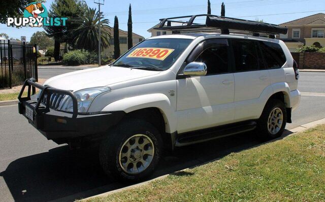 2006 TOYOTA LANDCRUISER PRADO GX (4X4) KDJ120R MY07 SUV, 4 DOORS, 8 SEATS