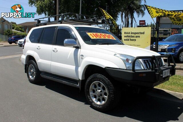 2006 TOYOTA LANDCRUISER PRADO GX (4X4) KDJ120R MY07 SUV, 4 DOORS, 8 SEATS