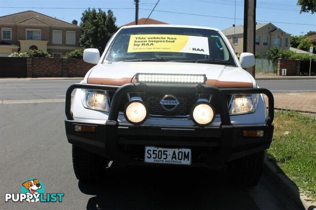 2011 NISSAN NAVARA ST (4X4) D40 UTE TRAY, 4 DOORS, 5 SEATS