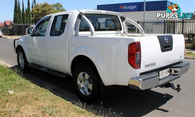 2011 NISSAN NAVARA ST (4X4) D40 UTE TRAY, 4 DOORS, 5 SEATS