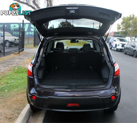 2012 NISSAN DUALIS 2 TI (4X2) J10 SERIES II SUV, 4 DOORS, 7 SEATS