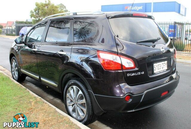 2012 NISSAN DUALIS 2 TI (4X2) J10 SERIES II SUV, 4 DOORS, 7 SEATS