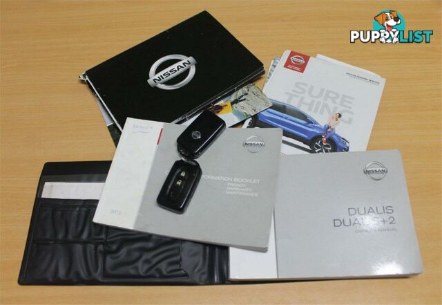 2012 NISSAN DUALIS 2 TI (4X2) J10 SERIES II SUV, 4 DOORS, 7 SEATS