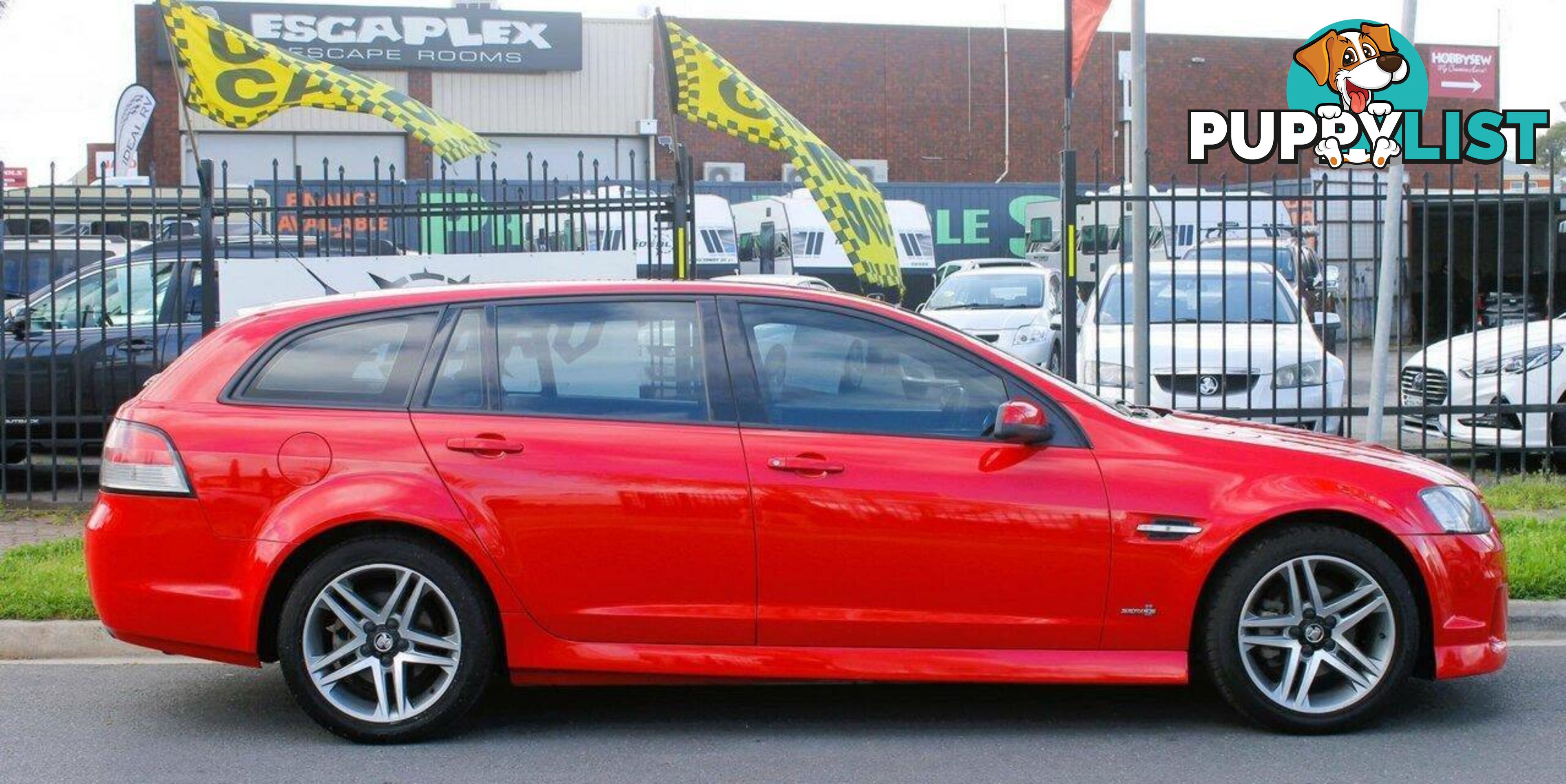 2012 HOLDEN COMMODORE SV6 VE II MY12 WAGON, 4 DOORS, 5 SEATS