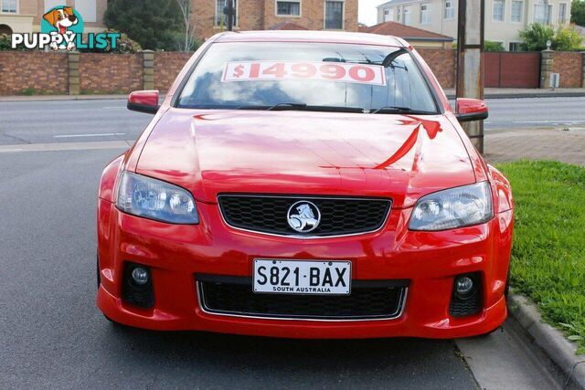 2012 HOLDEN COMMODORE SV6 VE II MY12 WAGON, 4 DOORS, 5 SEATS